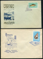 ROMANIA 1963-68 Philatelic Exhibitions Covers With Special Postmarks. - Brieven En Documenten