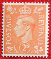 2d George VI (Mi 224 Yv 212) 1937-1942 1941 POSTFRIS / MNH ** ENGLAND GRANDE-BRETAGNE GB GREAT BRITAIN - Nuovi