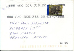 Australia Cover Sent To Denmark 7-8-2020 Single Franked - Briefe U. Dokumente