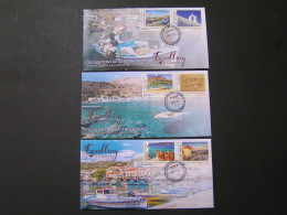 GREECE 2013 Travelling In Greece  FDC.. - Unused Stamps