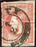 Pays : 409,11 (Roumanie : Principauté (Charles))  Yvert Et Tellier N°:  20 (o) - 1858-1880 Moldavia & Principality