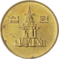 Monnaie, Corée, 10 Won, 2005 - Corée Du Sud