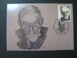 GREECE 2013 80 Years Since The Death Of Kostis Palamas Maximun Cards.. - Maximum Cards & Covers