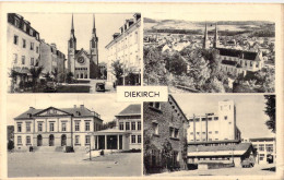 LUXEMBOURG - Diekirch - Différents Lieux De Diekirch - Carte Postale Ancienne - Diekirch