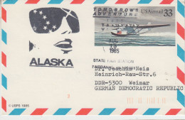 USA Alaska State Fair Station Fairbanks Ca AUG 13 1985 (SD203) - Événements & Commémorations