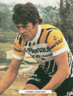 ANDRE CHALMEL, CYCLISTE FRANCAIS, EQUIPE RENAULT GITANE, CHAMPIONNAT DU MONDE ET DE FRANCE 1977 COULEUR  REF 9934 PO - Sportifs