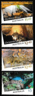 CHRISTMAS ISLAND, 2023, MNH, CAVES, CRABS, 4v - Autres & Non Classés