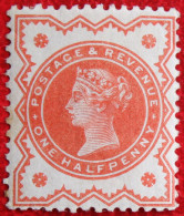 See Pictures 1/2 Half Penny Queen Victoria (Mi 86) 1887 Ongebruikt / MH * ENGLAND GRANDE-BRETAGNE GB GREAT BRITAIN - Unused Stamps
