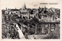 LUXEMBOURG - Gesamtansicht - Carte Postale Ancienne - Luxemburgo - Ciudad