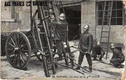 PC FIREFIGHTERS SAPEURS-POMPIERS DE PARIS BASE DE LA GRADE ECHELLE (a41108) - Sapeurs-Pompiers