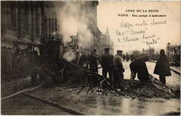 PC FIREFIGHTERS SAPEURS-POMPIERS PARIS POMPE D'EPAISSEMENT INONDATIONS (a41129) - Sapeurs-Pompiers