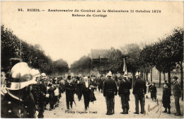 PC FIREFIGHTERS SAPEURS-POMPIERS RUEIL COMBAT MALMAISON RETOUR CORTEGE (a41165) - Sapeurs-Pompiers