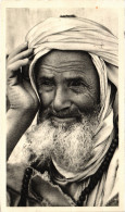 PC SAHARA ESPAGNOL, TÉTE DE VIEILLARD, Vintage Postcard (b48567) - Western Sahara
