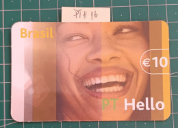 PORTUGAL PREPAID USED PHONECARD PT HELLO - PTH16 - SMILE - Portugal