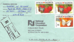 ANTIGUA & BARBUDA - REGISTERED AIRMAIL 19?? - SCRANTON/USA / *2039 - Antigua Y Barbuda (1981-...)