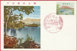 Carte Maximum - Japon (15-09-1936 (1961)) - Parc Quasi-National D'Onuma (Recto-Verso) - Maximumkarten