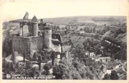 LUXEMBOURG - Vianden - Les Ruines Et Partie De La Ville Haute - Carte Postale Ancienne - Vianden