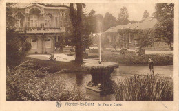 LUXEMBOURG - Mondorf-les-Bains - Jet D'eau Et Casino - Carte Postale Ancienne - Mondorf-les-Bains