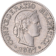 Monnaie, Suisse, 10 Rappen, 1947 - Autres & Non Classés
