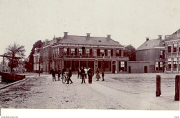 Heerenveen Plein Voor Gemeentehuis Oude Foto 1854 - Heerenveen