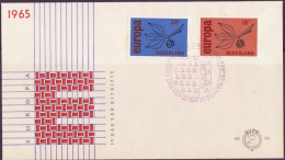 Europa CEPT 1965 Pays Bas - Netherlands - Niederlande FDC1 Y&T N°822 à 823 - Michel N°848 à 849 - 1965