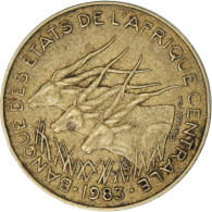 Monnaie, États De L'Afrique Centrale, 10 Francs, 1983 - Cameroun