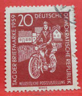 N°479 - 20 Pfennig - Année 1959 - Timbre Oblitéré Allemagne DDR - - Gebraucht