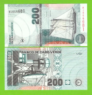 CAPE VERDE 200 ESCUDOS 2005  P-68 UNC - Cape Verde