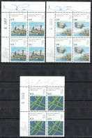 Greenland 2007. Science. Michel 493-495 Plate Blocks MNH. Signed. - Blocs