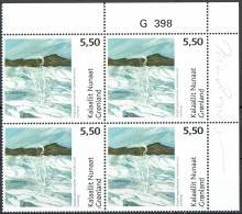 Greenland 2008. Modern Art. Michel 506 Plate Block MNH. Signed. - Blocks & Sheetlets