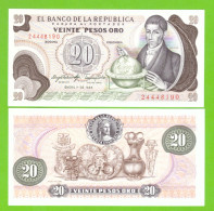 COLOMBIA 20 PESOS 1983  P-409d UNC - Colombia