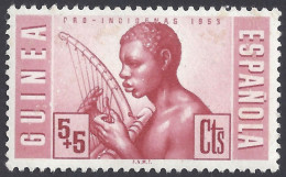 GUINEA SPAGNOLA 1953 - Yvert 342** - Indigeno | - Guinea Española