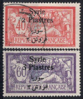 SYRIE Timbres-poste N°135 & 137 Oblitérés TB Cote 3€50 - Oblitérés