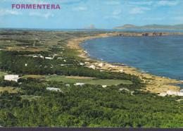 Spain PPC Formentera Islas Baleares Vista Parcial SAN FRANCISCI JAVIER Baleares 1986 To LUZARDES France (2 Scans) - Formentera