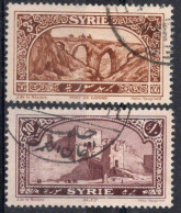 SYRIE Timbres-poste N°163 & 165 Oblitérés TB Cote 1€75 - Oblitérés