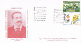 51068. Carta A GUARDA (Coruña) 2002, Centenario Confiteria ESTEVEZ - Cartas & Documentos