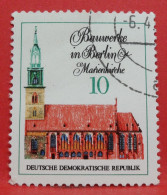 N°1403 - 10 Pfennig - Année 1971 - Timbre Oblitéré Allemagne DDR - - Gebraucht