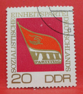 N°1421 - 20 Pfennig - Année 1971 - Timbre Oblitéré Allemagne DDR - - Gebraucht