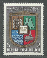 Austria, 1972 (#1438a), 100th Anniversary Of The College Of Agriculture, 100. Jahrestag Der Hochschule Für Bodenkultur - Agriculture