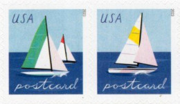 USA - 2023 - Sailboats - Mint Self-adhesive Stamp Set - Unused Stamps