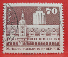 N°1623 - 70 Pfennig - Année 1973 - Timbre Oblitéré Allemagne DDR - - Gebraucht