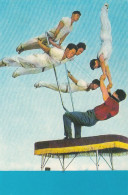 NORTH KOREA - The National Pyongyang Circus - Neck Iron Bar - Korea, North