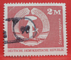N°1642 - 2 Deutsche Mark - Année 1973 - Timbre Oblitéré Allemagne DDR - - Gebraucht
