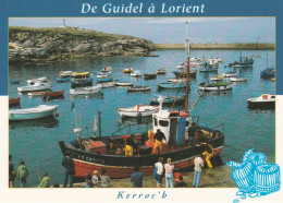 56  KERROCH PLOEMEUR De Guidel à Lorient Par La Route Côtiére-Le Port De Kerroch-Pinasse L'Atelier Du Pêcheur à La Cale - Ploemeur