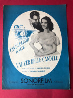 Spartiti - Valzer Delle Candele Dal Film Il Ponte Di Waterloo - Musica Di Cedrit  Dumont - 1971 - Compositori Di Musica Di Cinema