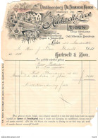 Leiden Briefhoofd-Nota Hartevelt & Zoon 1912 KE3973 - Holanda