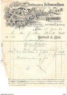 Leiden Briefhoofd-Nota Hartevelt & Zoon 1912 KE3977 - Pays-Bas