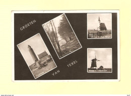 Texel 4-luik Met Vuurtoren En Molen 1951 RY33568 - Texel