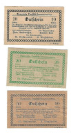 *notgeld   Austria  Neustift  Iinnermanzing   Serie Compleet  668b Cat Val 9,00 Euro - Autriche