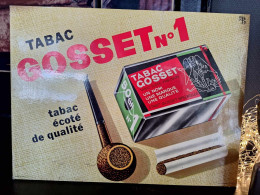 Tabac Gosset N° 1 - Showcard - Objets Publicitaires